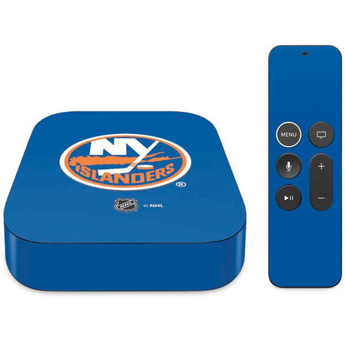 NHL New York Islanders Solid Background Apple TV Skin